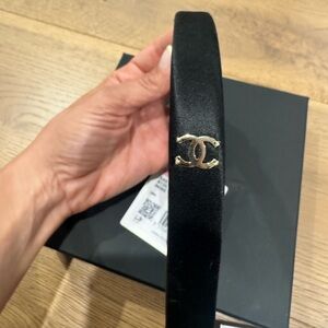 Chanel silk headband